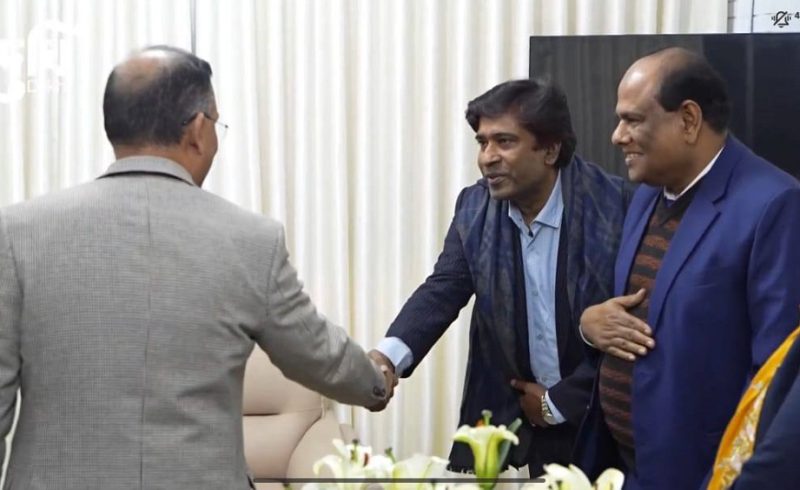তারেক রহমানের সঙ্গে ভাসানী জনশক্তি পার্টির প্রতিনিধি দলের গুরুত্বপূর্ণ বৈঠক